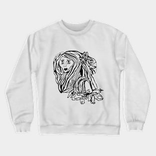 LADY DOODLE Crewneck Sweatshirt